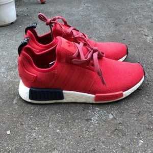 Red Adidas NMD Shoe